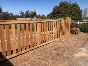 Fencing in Fallbrook